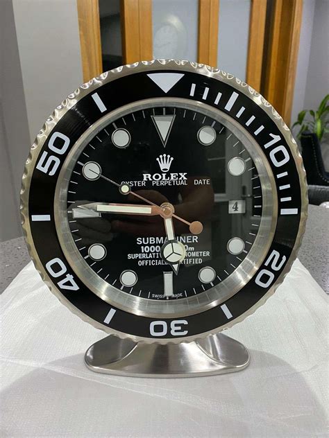 did rolex ever make wall clocks|rolex table clock.